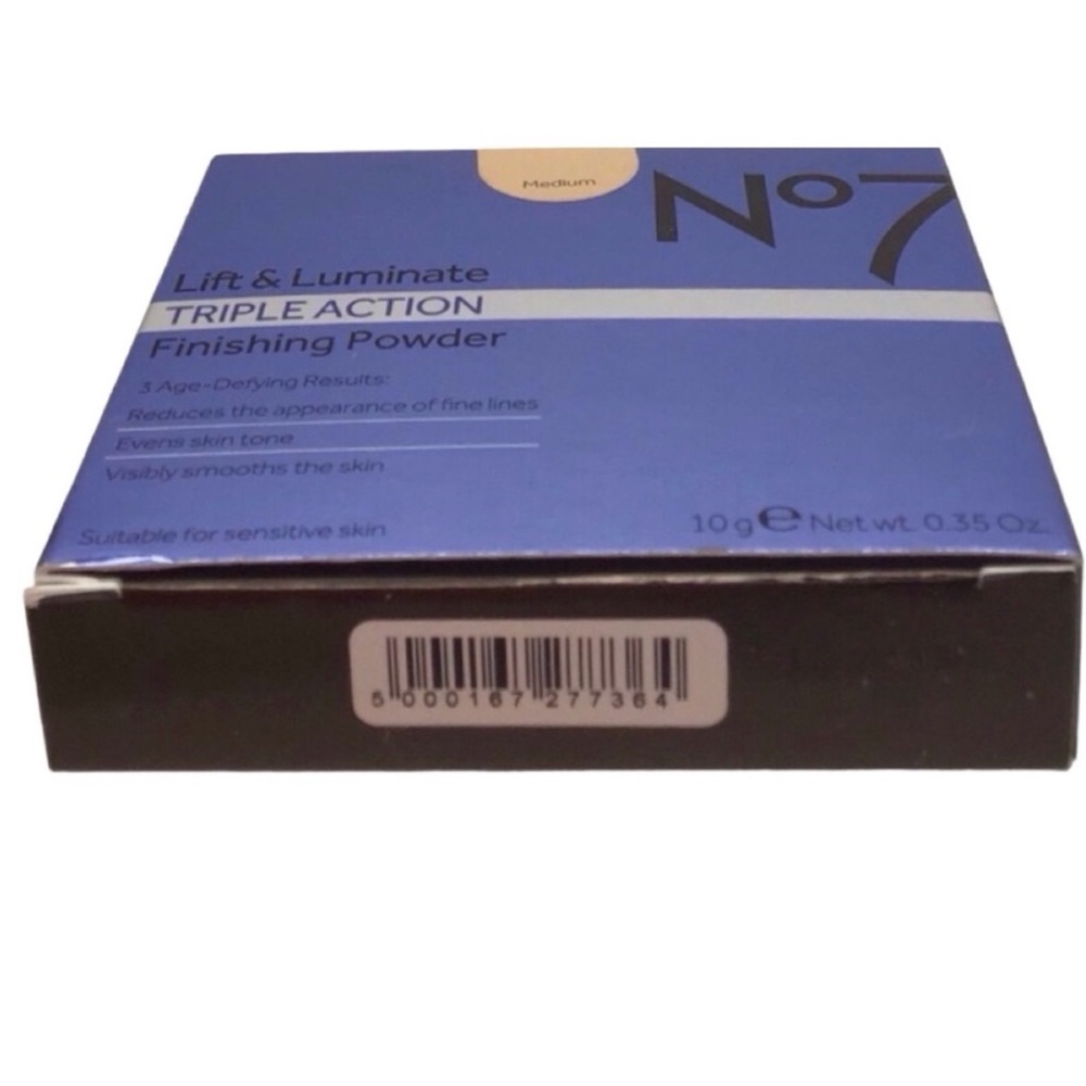 No. 7 Lift & Luminate Triple Action Finishing Powder, (Medium) (NWT) - Picture 6 of 6